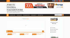 Desktop Screenshot of nigeriagraduatejob.blogspot.com