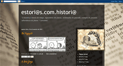 Desktop Screenshot of estoriascomhistoria-ddj.blogspot.com