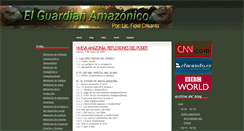Desktop Screenshot of elguardianamazonico.blogspot.com