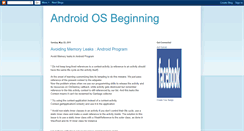 Desktop Screenshot of androidosbeginning.blogspot.com