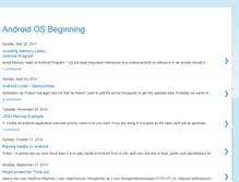 Tablet Screenshot of androidosbeginning.blogspot.com