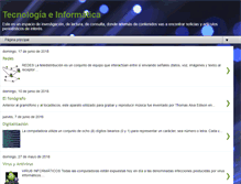 Tablet Screenshot of latecnologiavirtual.blogspot.com