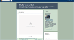 Desktop Screenshot of estudiarensecundaria.blogspot.com