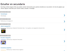 Tablet Screenshot of estudiarensecundaria.blogspot.com