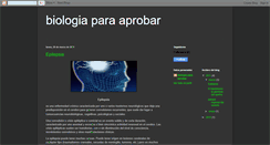 Desktop Screenshot of biologiadediego.blogspot.com