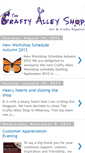 Mobile Screenshot of craftyalley.blogspot.com