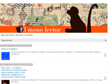 Tablet Screenshot of elmonolector.blogspot.com