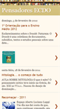 Mobile Screenshot of pensadoresecdo.blogspot.com