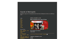 Desktop Screenshot of guardsofmetropolis.blogspot.com