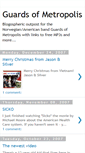 Mobile Screenshot of guardsofmetropolis.blogspot.com