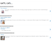 Tablet Screenshot of gatticats.blogspot.com