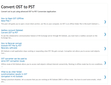 Tablet Screenshot of convert-ost-pst.blogspot.com