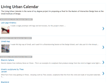 Tablet Screenshot of livingurbancalendar.blogspot.com