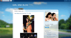 Desktop Screenshot of girlxinhblog.blogspot.com