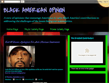 Tablet Screenshot of blackamericanopinion.blogspot.com