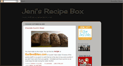 Desktop Screenshot of jenisrecipebox.blogspot.com