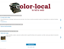 Tablet Screenshot of color-local.blogspot.com