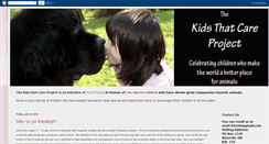 Desktop Screenshot of kidsthatcareproject.blogspot.com