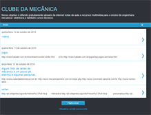 Tablet Screenshot of clubedamecanica1.blogspot.com