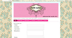 Desktop Screenshot of butikcymus.blogspot.com