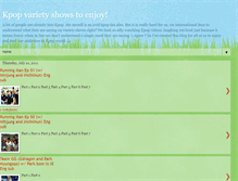 Tablet Screenshot of kpopshows-forfree.blogspot.com