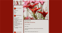Desktop Screenshot of katsmew.blogspot.com