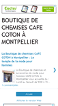 Mobile Screenshot of cafe-coton-montpellier.blogspot.com