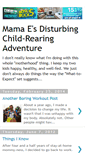 Mobile Screenshot of childrearingadventure.blogspot.com