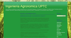 Desktop Screenshot of ingenieriaagronomicauptc.blogspot.com