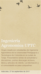 Mobile Screenshot of ingenieriaagronomicauptc.blogspot.com