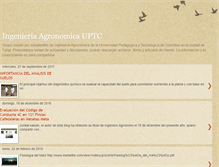 Tablet Screenshot of ingenieriaagronomicauptc.blogspot.com