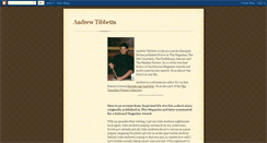 Desktop Screenshot of andrewtibbetts.blogspot.com