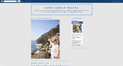 Desktop Screenshot of cashfamilytravel.blogspot.com