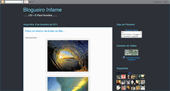 Desktop Screenshot of blogueiroinfame.blogspot.com