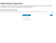 Tablet Screenshot of modernizationimperative.blogspot.com