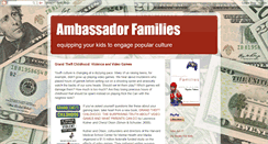 Desktop Screenshot of ambassadorfamilies.blogspot.com