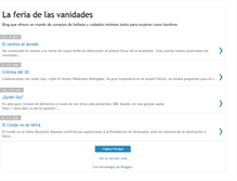 Tablet Screenshot of feriavanidades.blogspot.com