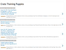 Tablet Screenshot of cratetrainingpuppies2012.blogspot.com