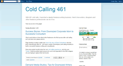 Desktop Screenshot of coldcallmadness.blogspot.com