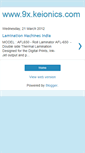 Mobile Screenshot of keionicsx.blogspot.com