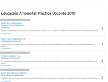 Tablet Screenshot of eduambiente2010.blogspot.com