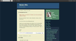Desktop Screenshot of beckysbits.blogspot.com