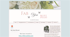 Desktop Screenshot of fabyoubliss.blogspot.com