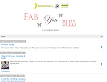 Tablet Screenshot of fabyoubliss.blogspot.com