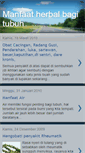 Mobile Screenshot of manfaat-herbal.blogspot.com