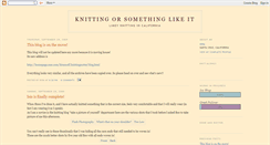 Desktop Screenshot of knittingnutter.blogspot.com