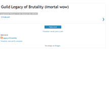 Tablet Screenshot of guildlegacyofbrutality.blogspot.com