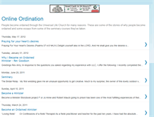 Tablet Screenshot of online-ordination.blogspot.com