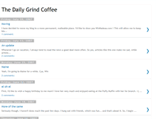 Tablet Screenshot of dailygrindcoffee.blogspot.com