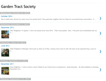 Tablet Screenshot of gardentract.blogspot.com